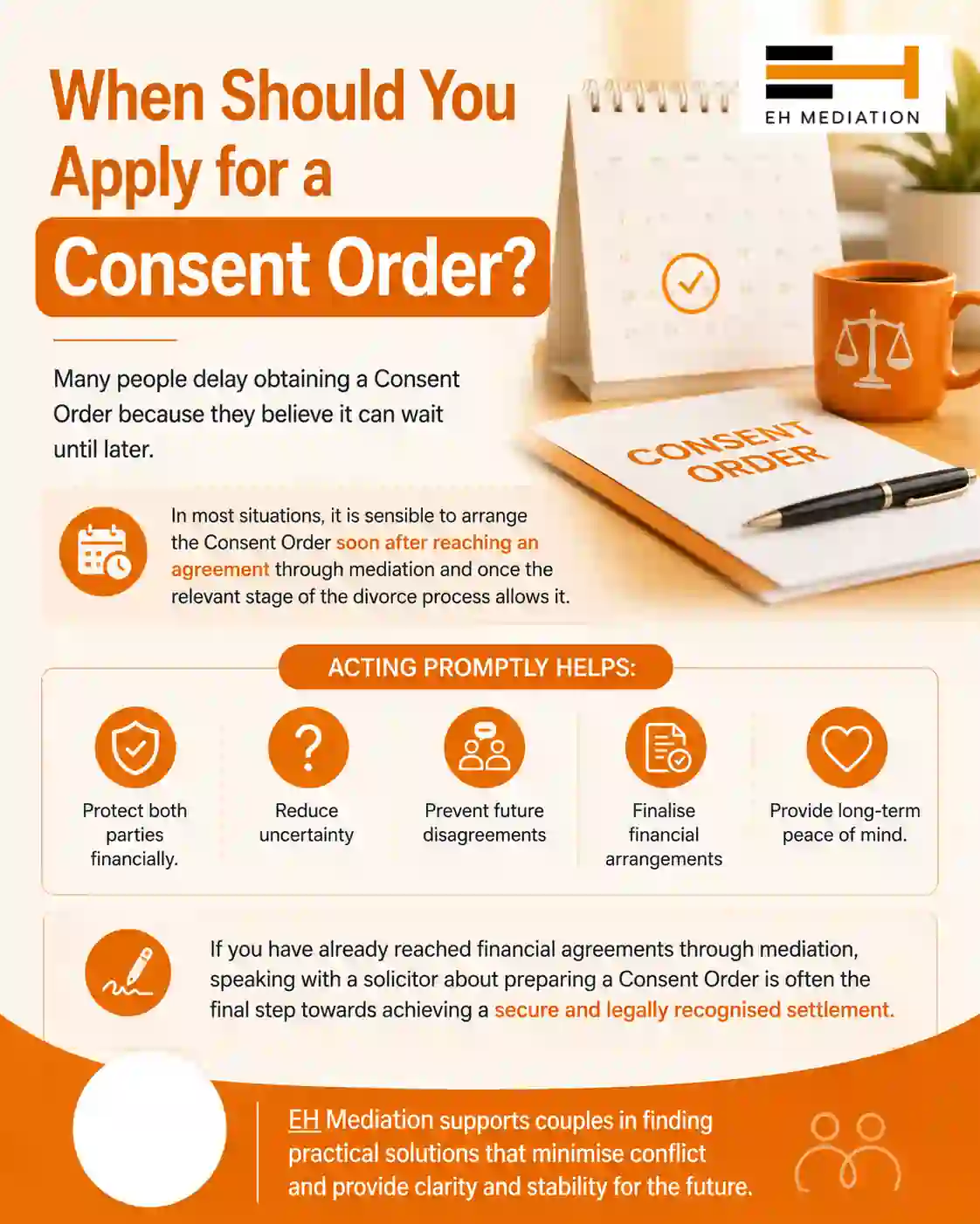 When Should You Apply for a Consent Order Gloucestershire?